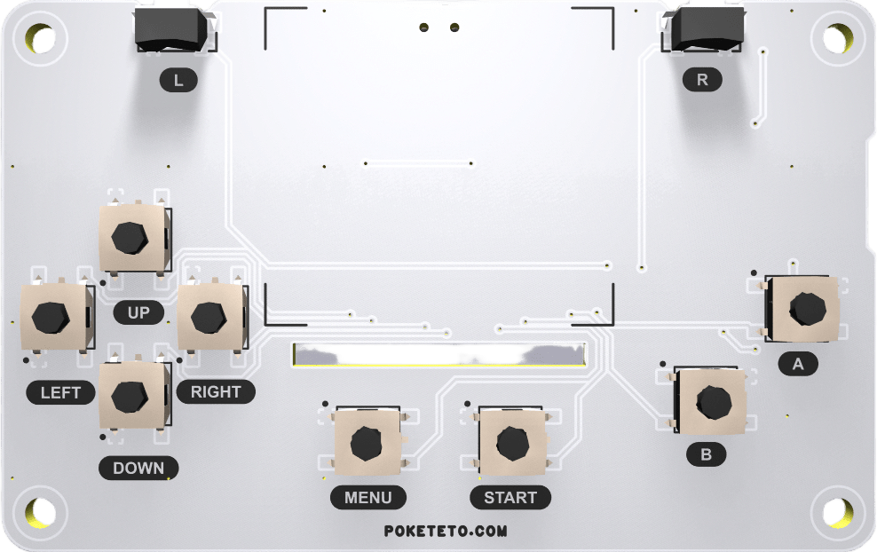 PokeTeto handheld gaming device